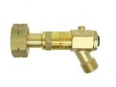 305409 Коннектор с предохр. клапаном Sievert Shell, на баллон, пропан - Главсвар