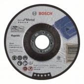 2608603515 Отрезной круг Bosch Best for Metal, Rapido выпуклый, 125х1.0х22.23 мм - Главсвар
