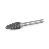 F1020M06 Твердосплавная борфреза Messer тип F, диаметр 10мм, длина 20мм, хвостовик 6мм - Главсвар