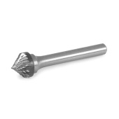 K0804M06 Твердосплавная борфреза Messer тип K, диаметр 8мм, длина 4мм, хвостовик 6мм - Главсвар