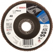 2608607326 Круг лепестковый Bosch Best for Metal для УШМ (125 мм; К40) - Главсвар